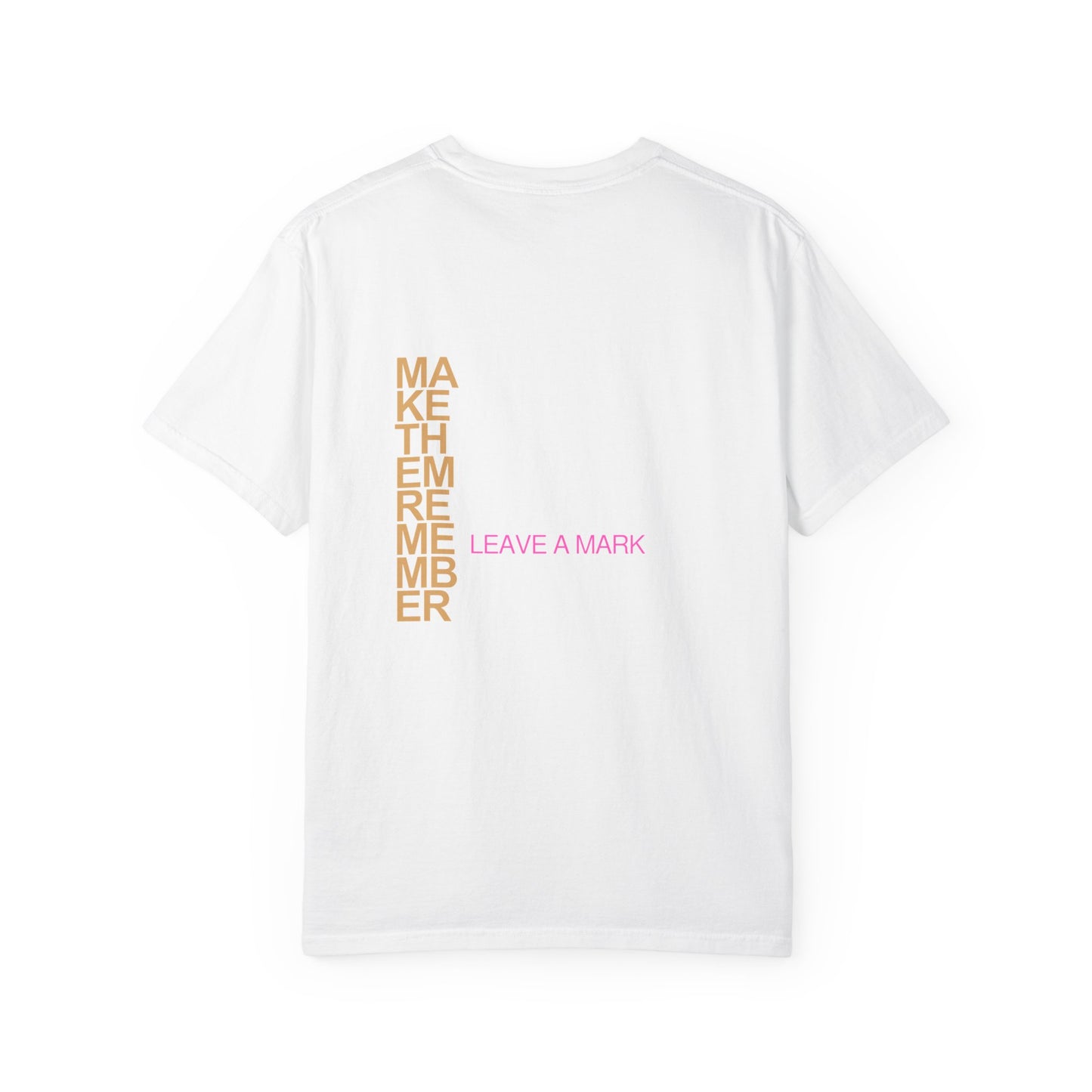 Statue Watercolor T‑Shirt — 'Leave a Mark' Inspirational Tee