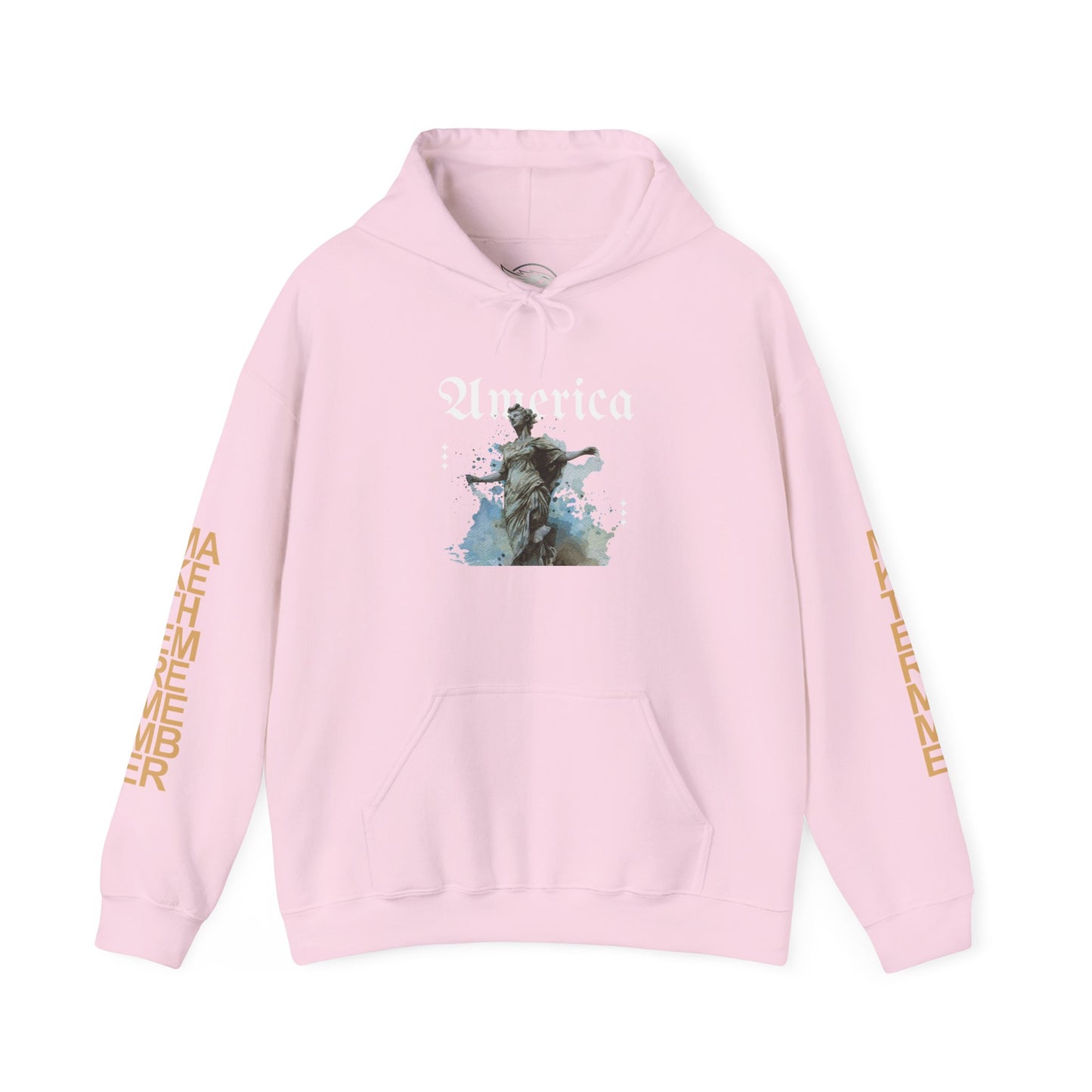 Statue of Liberty Watercolor Hoodie - Patriotic NYC Landmark Sweatshirt