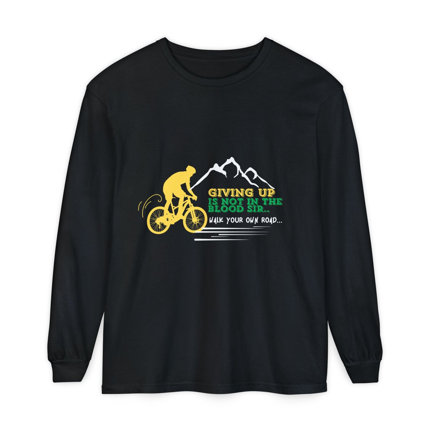 Bike Rider Mountain Graphic Tee