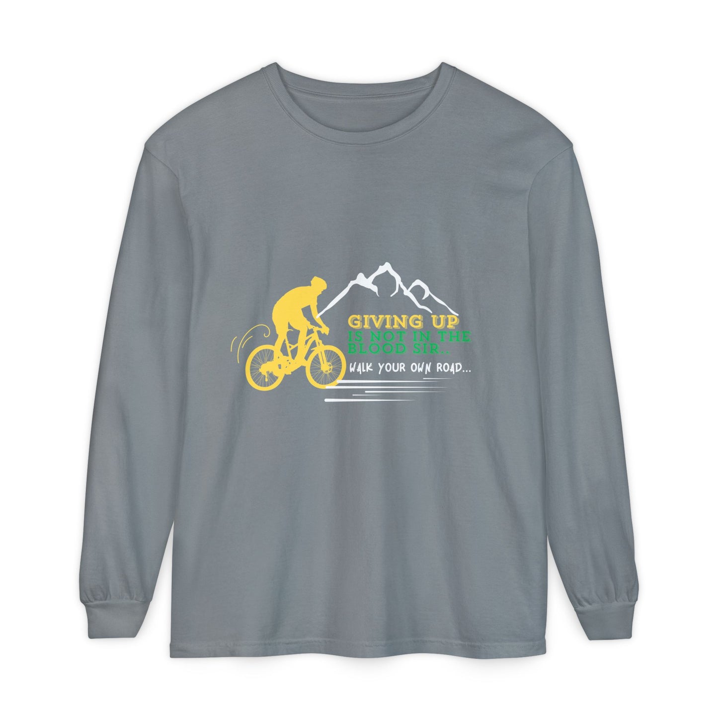 Bike Rider Mountain Graphic Tee