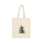 Canvas Tote Bag - Watercolor Tree Forest Illustration Eco Grocery Bag