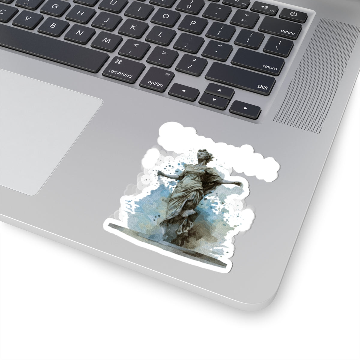 Classical Statue Watercolor Kiss-Cut Sticker