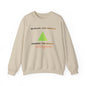 Crewneck Sweatshirt — “No Rules. Just Results. Change the Rules” Motivational Triangle Design