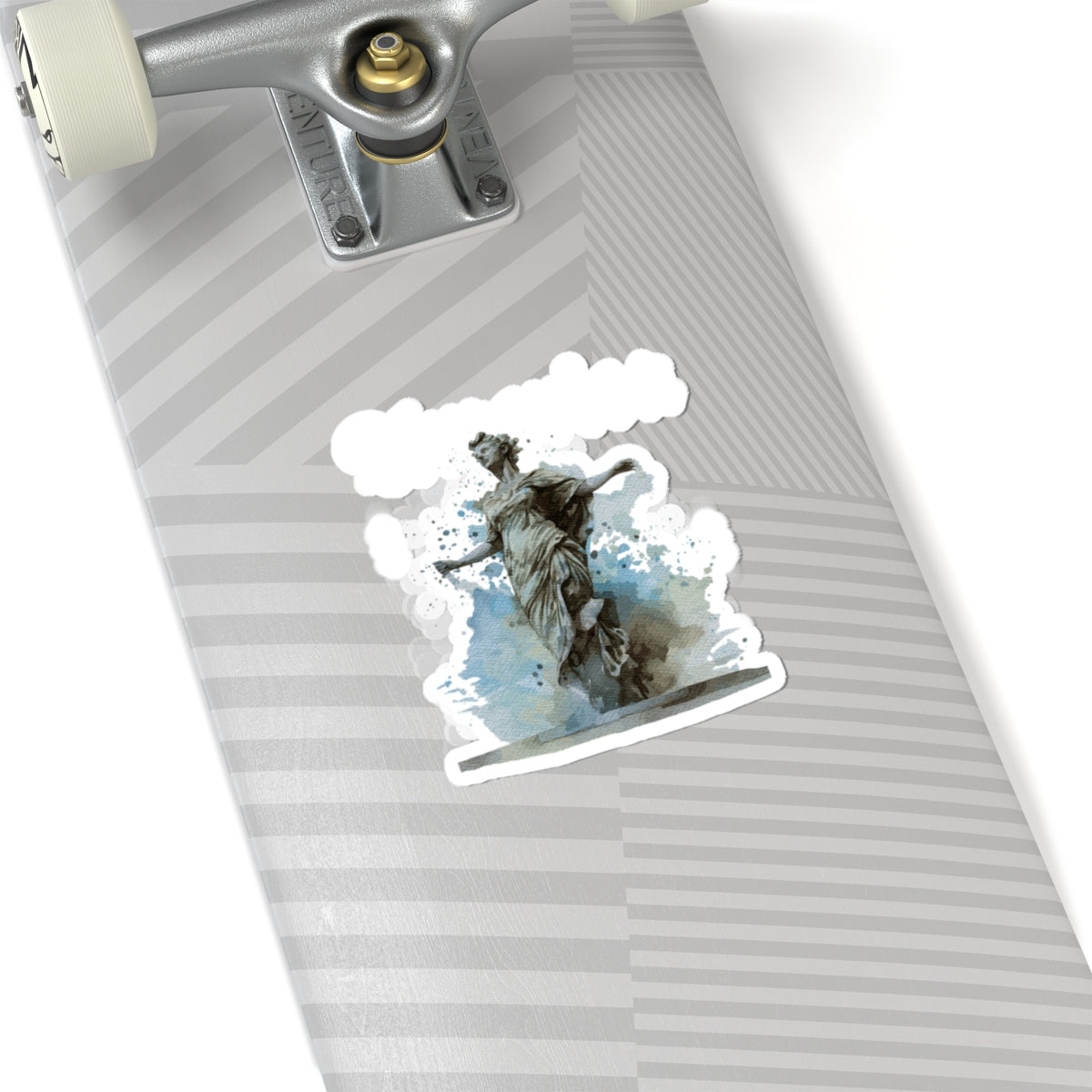 Classical Statue Watercolor Kiss-Cut Sticker
