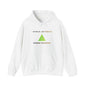 Hoodie — "Change the Rules" Minimal Green Pyramid Motivational Hoodie