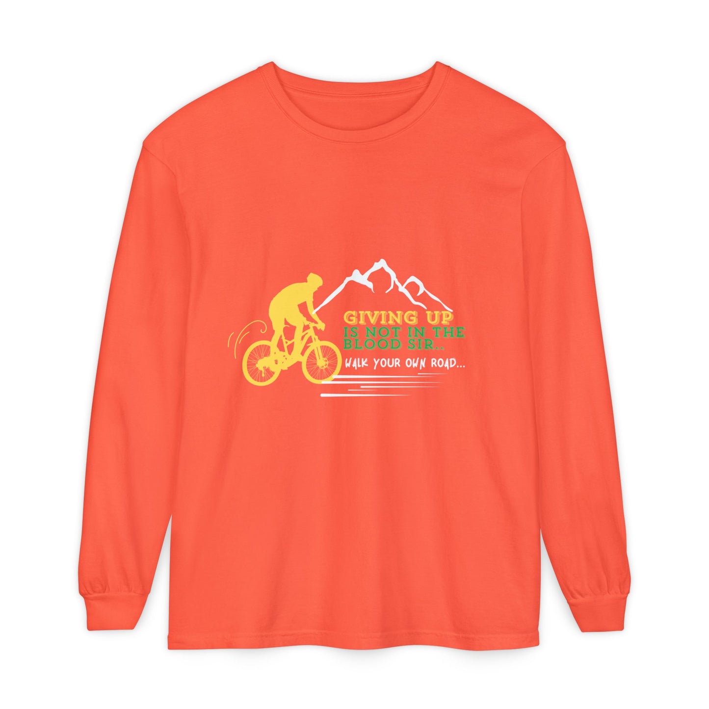 Bike Rider Mountain Graphic Tee
