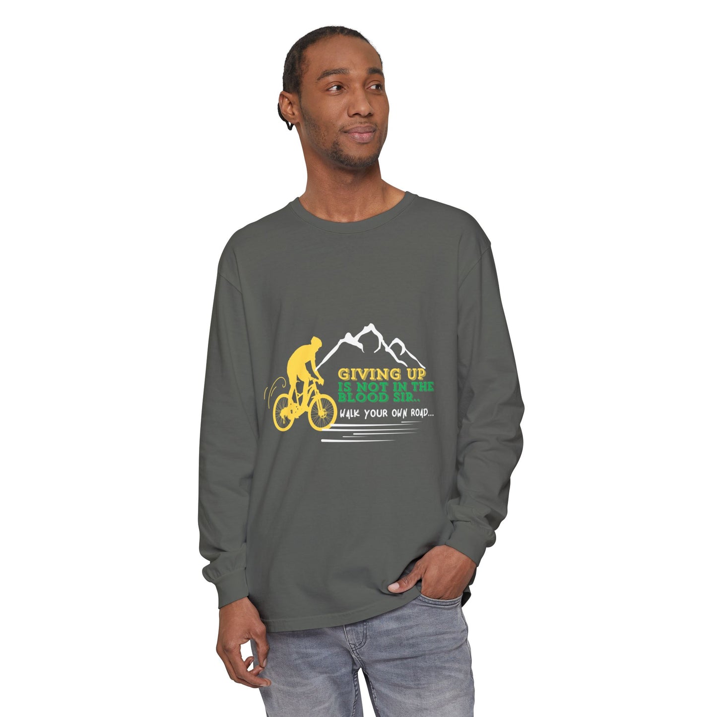 Bike Rider Mountain Graphic Tee