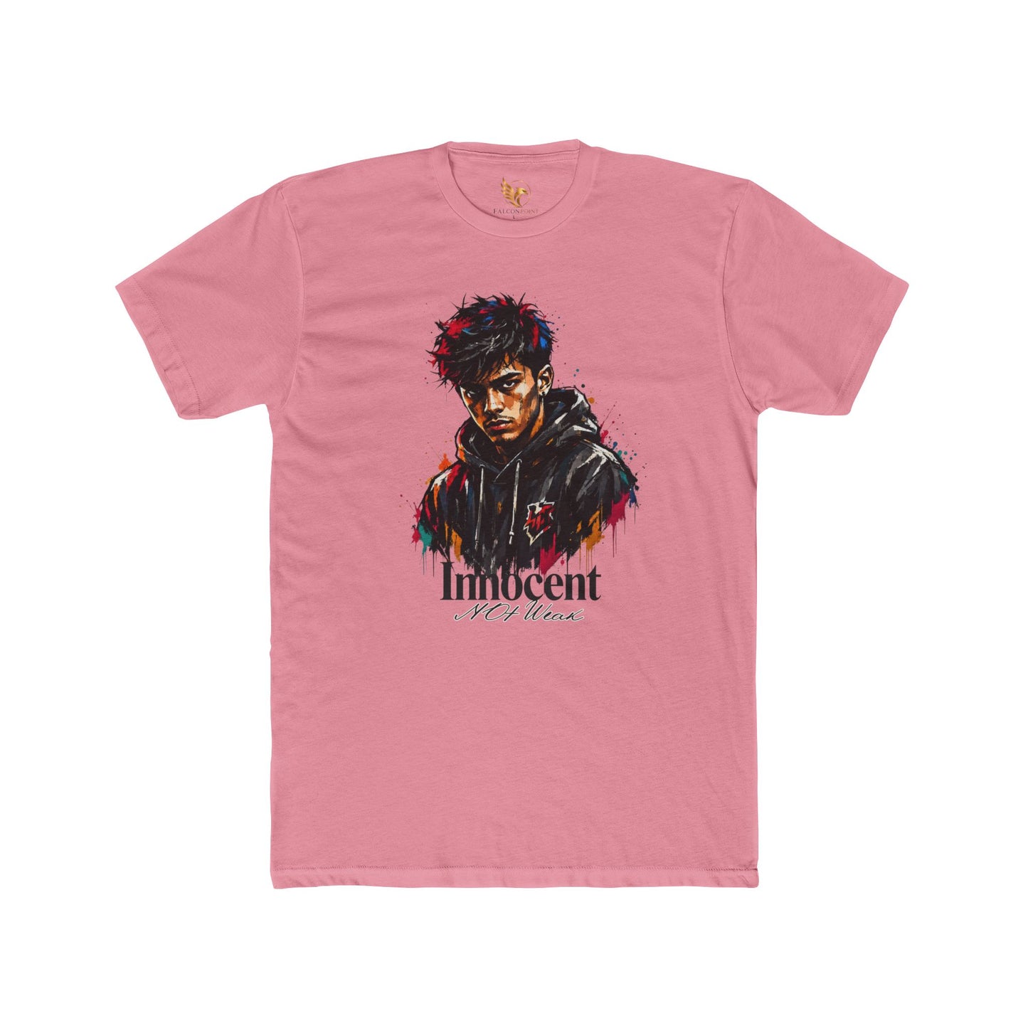 Edgy Anime Character Graphic Tee