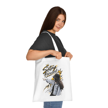 Focused & Loved Cotton Tote