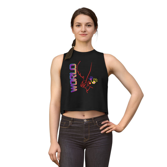 Women's World Together Crop Top