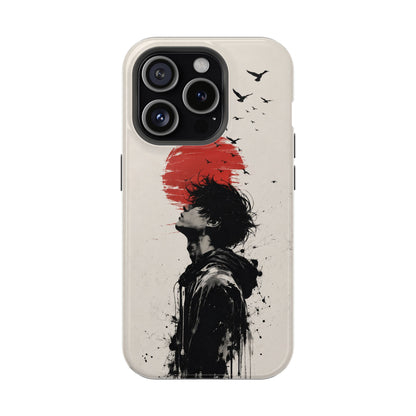 Red Horizon Phone Case