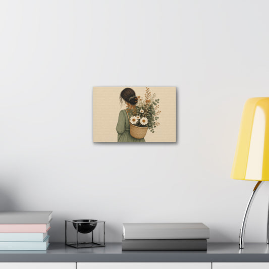 Golden Daisy Art