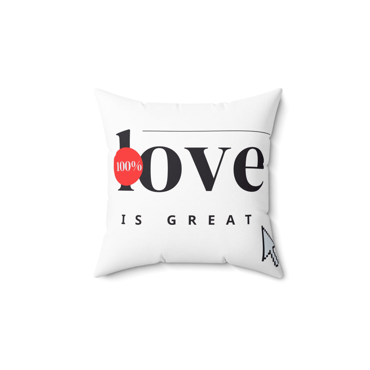 Spun Polyester Throw Cushion