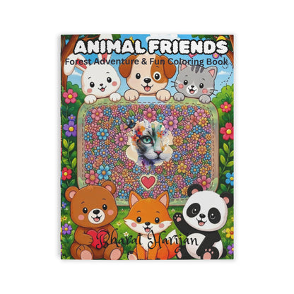 Animal Friends Coloring Book