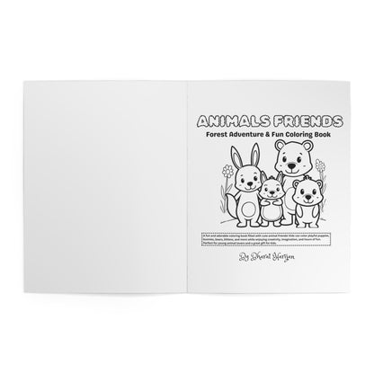 Animal Friends Coloring Book