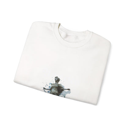 Statue of Liberty Watercolor Crewneck Sweatshirt — Patriotic NYC Travel Sweatshirt