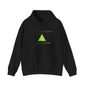 Hoodie — "Change the Rules" Minimal Green Pyramid Motivational Hoodie