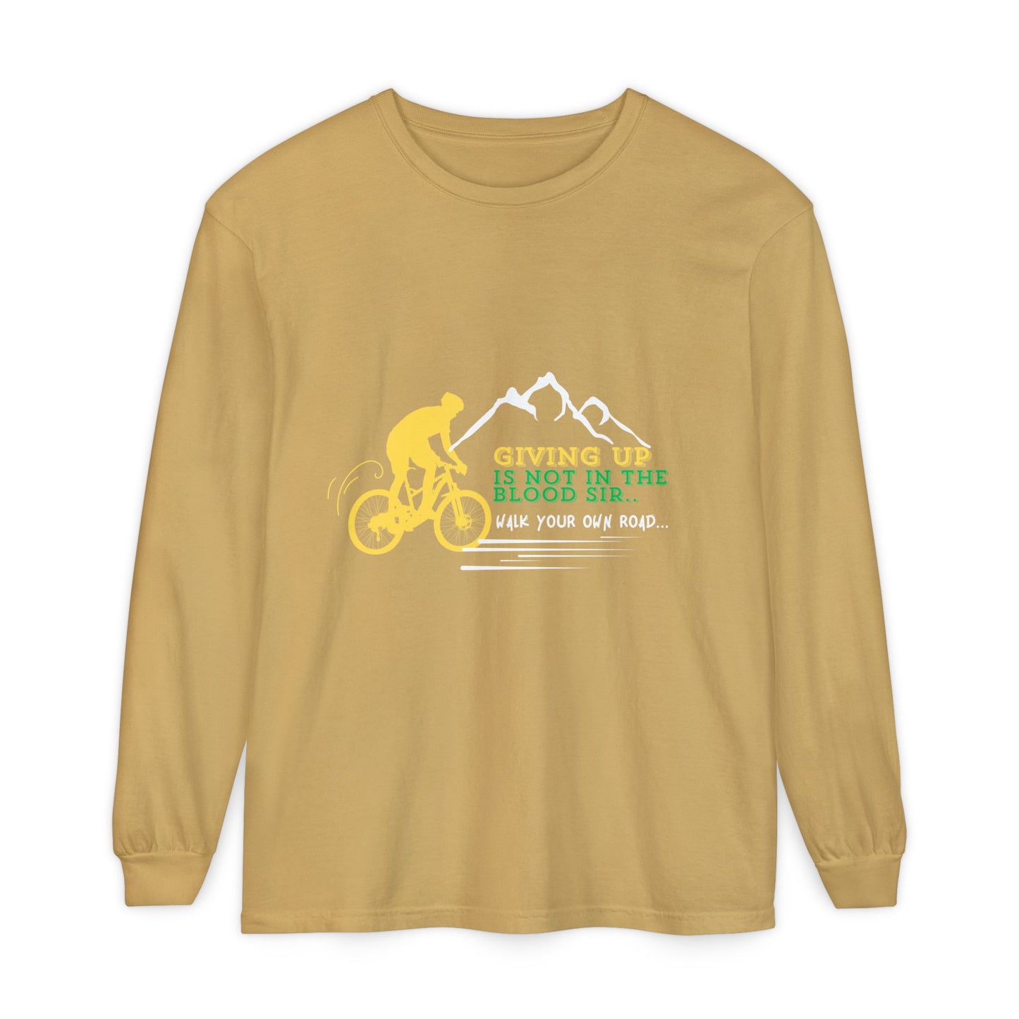 Bike Rider Mountain Graphic Tee