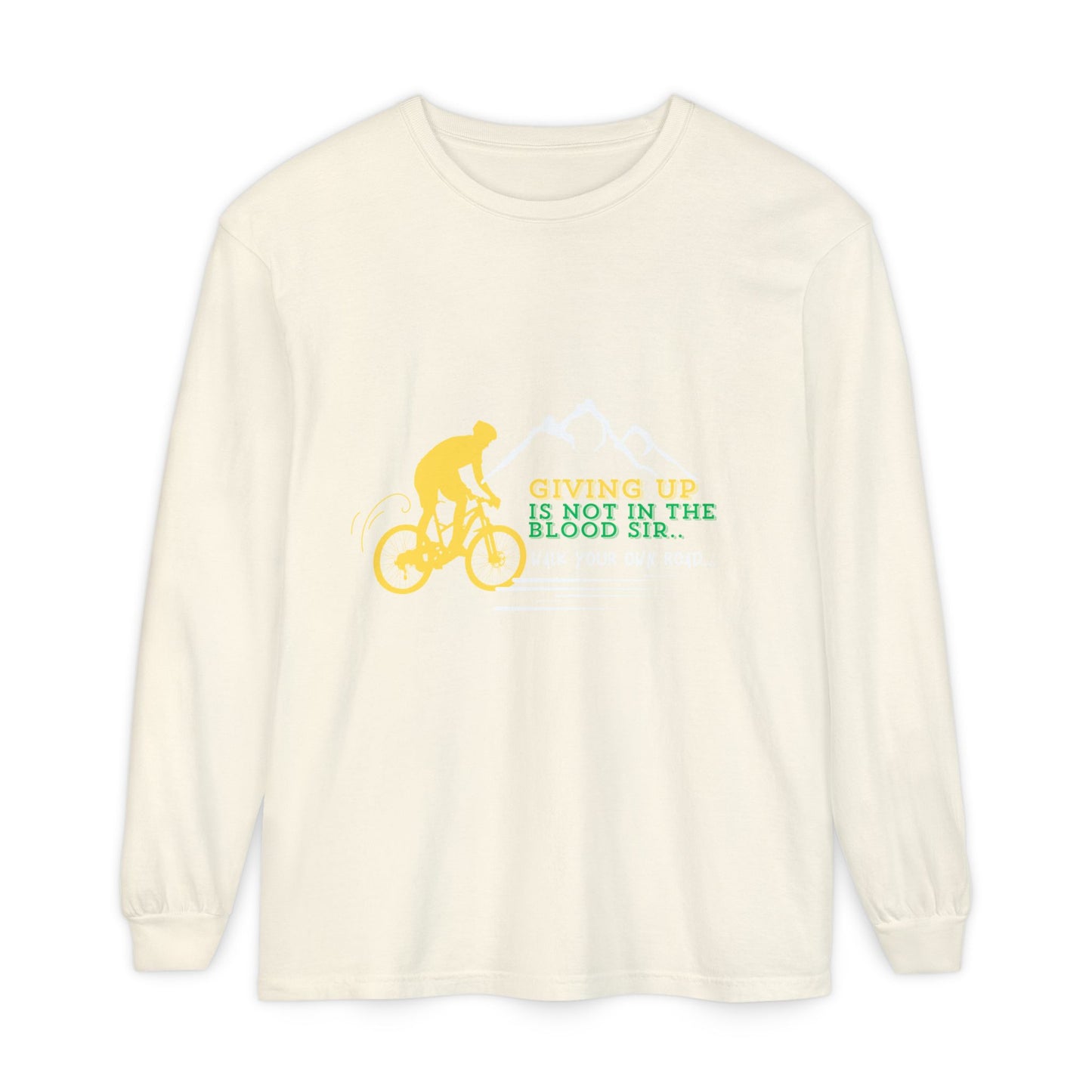 Bike Rider Mountain Graphic Tee