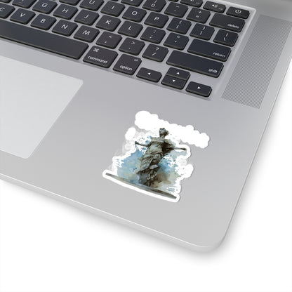 Classical Statue Watercolor Kiss-Cut Sticker