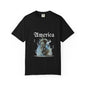 Statue Watercolor T‑Shirt — 'Leave a Mark' Inspirational Tee