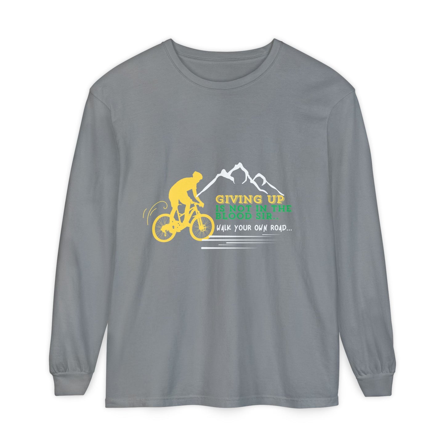 Bike Rider Mountain Graphic Tee