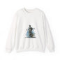 Statue of Liberty Watercolor Crewneck Sweatshirt — Patriotic NYC Travel Sweatshirt