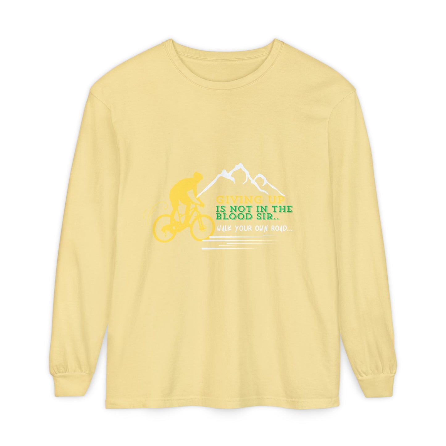 Bike Rider Mountain Graphic Tee