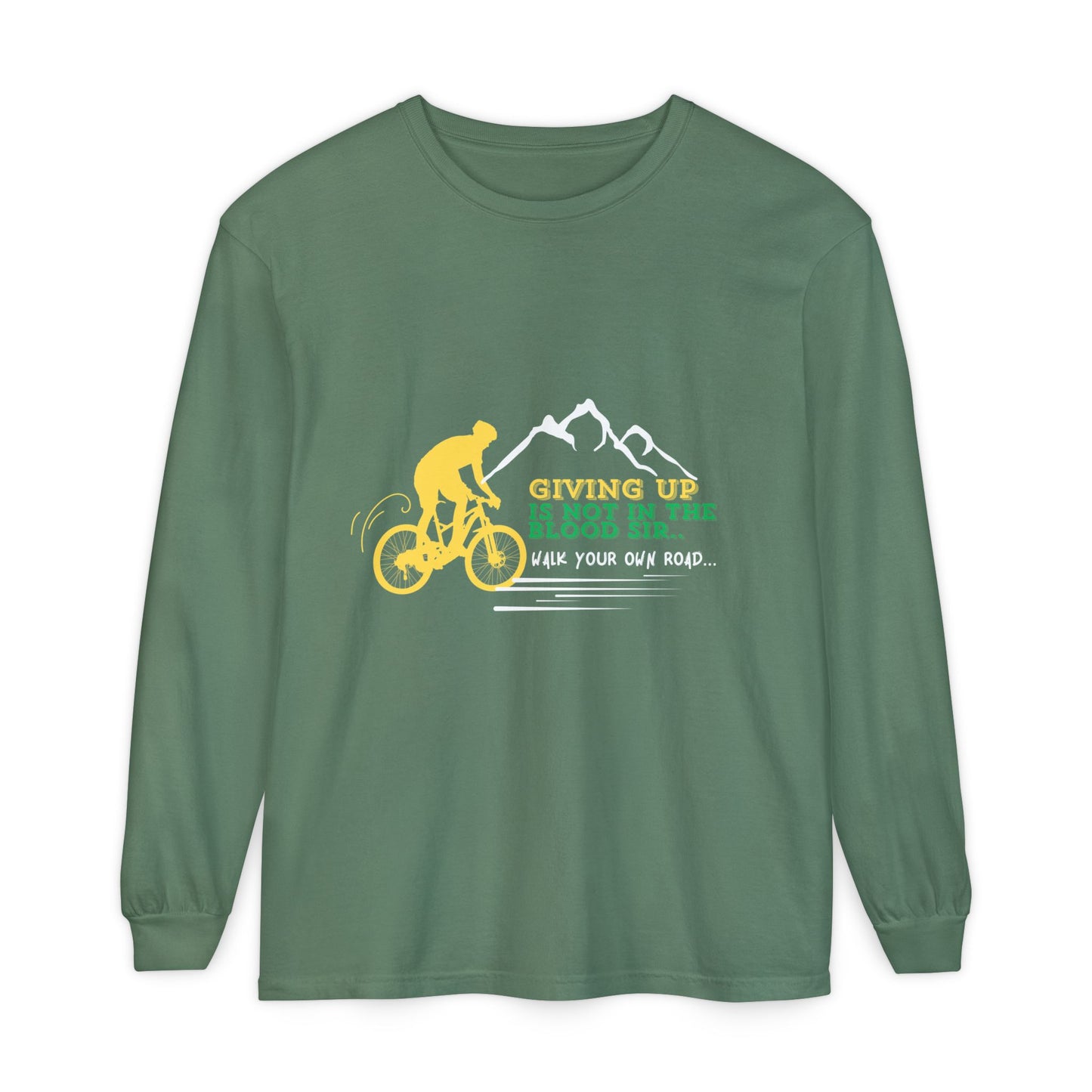 Bike Rider Mountain Graphic Tee