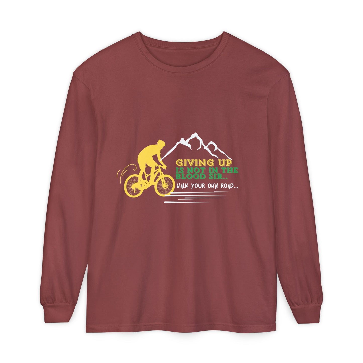 Bike Rider Mountain Graphic Tee