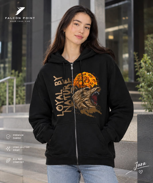 Loyal Wolf Night Hoodie 